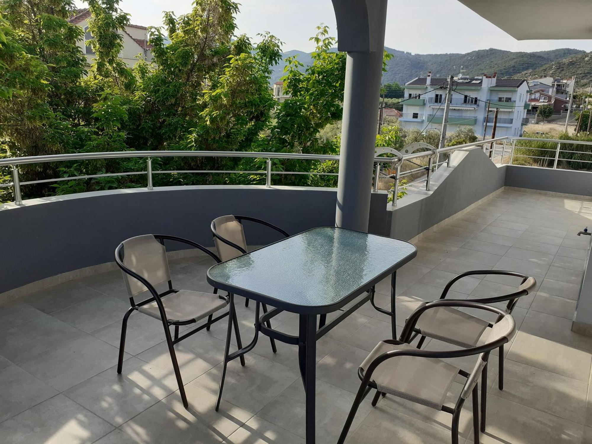 Kaiafas Luxury Philoxenia Apartamento Néa Péramos Quarto foto